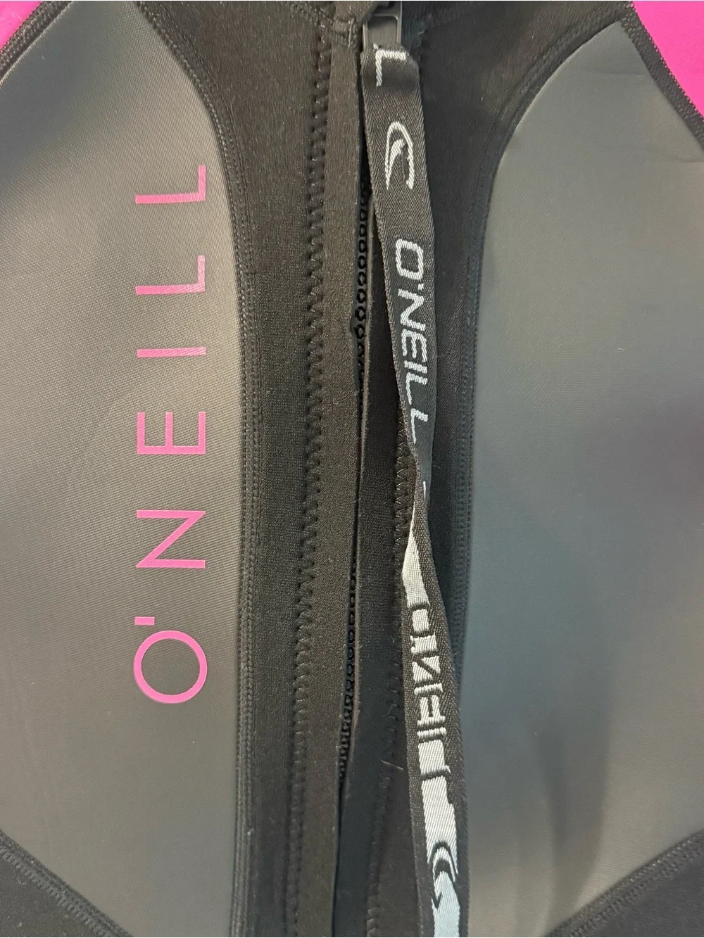 O'Neill Reactor II Kids Springsuit Wetsuit | Size 12 | Black/Pink